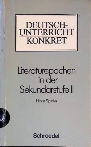 Literaturepochen der - literaturepochen, in