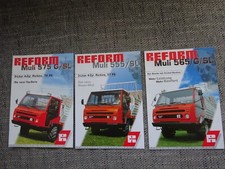 3x Reform Muli Prospekt Brochure 1997 - 1999 D selten rare