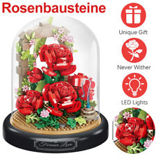 Blumen Rose Klemmbausteine