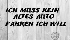 Aufkleber Altes Auto Oldtimer Youngtimer CAR Style Sticker Tuning Racing JDM 