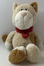 Nici Plüschtier Katze Love mit Herz Halsband Stofftier 35 cm Guter Zustand