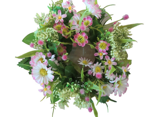 Blumenkranz rosé weiß - blumenkranz, 22