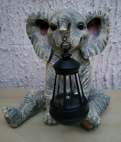 Dekofigur elefant mit - dekofigur,