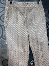 Elegante Business Hose Chino Comma 40 klassisch edel traumhaft schön Gold Rosa