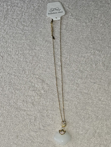 Edelstahl halskette 18k - halskette,