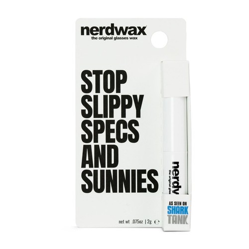 Nerdwax hält die brille - hält, am