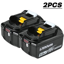 2X Für MAKITA BL1850B Akku