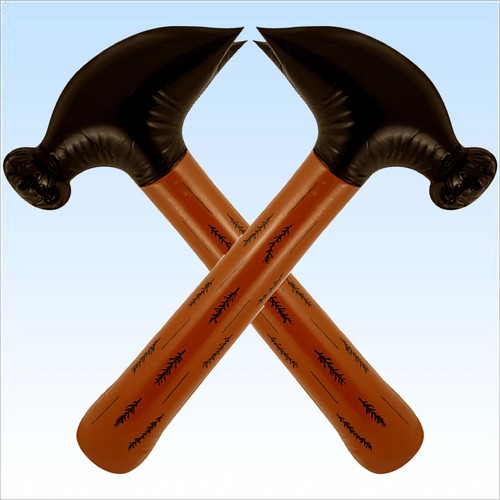 Aufblasbarer hammer 60cm - 2,