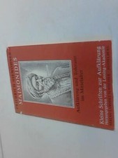 Maimonides aufklärung und - maimonides.,