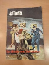 Pabel Kriminalroman Der