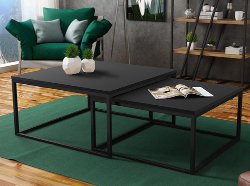 Set zwei couchtische - set,