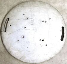 Alutruss Traversen Stahl Bodenplatte rund, 80cm, 60kg Global Truss 3/4-Punkt