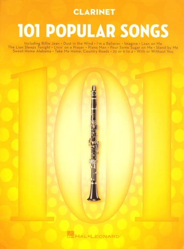 101 popular songs - 101, clarinet