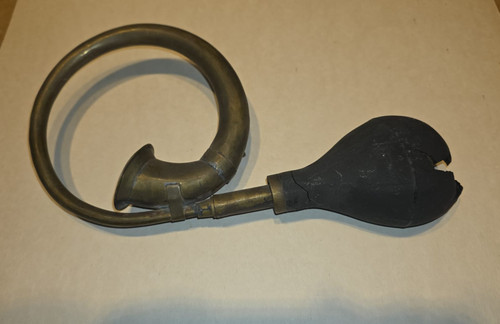Alte hupe horn messing für - /,