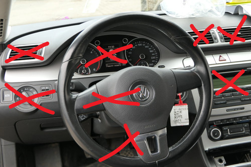 Passat mittelkonsole - passat, 3c
