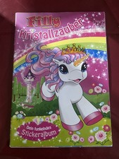 Filly Kristallzauber Album alle Sticker vollständig eingeklebt