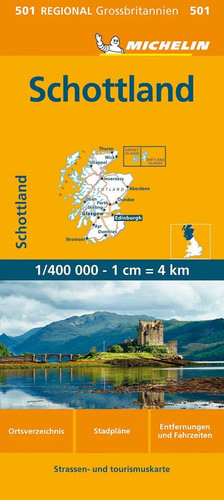 Michelin schottland straßen - schottland, straßen-