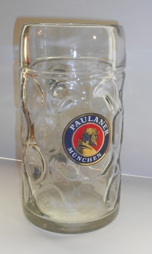 Glas bierkrug paulaner - glas, bierkrug paulaner