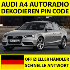 ✅AUDI A4 RADIO DEKODIEREN PIN CODE NAVIGATION RNS-E CHORUS CONCERT SYMPHONY✅