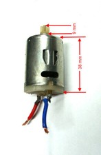 Hochleistungs Motor Kleinmotor 7,2V DC regelbar 3- 8 V 15 W