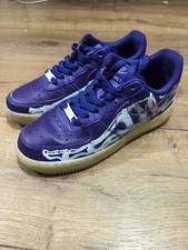 air force 1 skeleton purple
