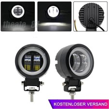 2X Motorrad LED Scheinwerfer