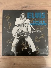 Elvis Presley. 9 Original Autogramme TCB-Band, The Imperials, Sweet Inspirations