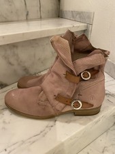 Jolana & Fenena Damen Schuhe Stiefeletten Biker Boots Gr. 41 Leder