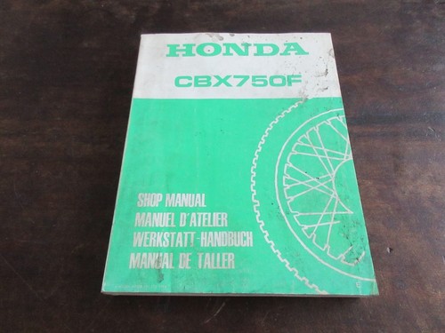 Honda cbx750f 1984 - honda, shop