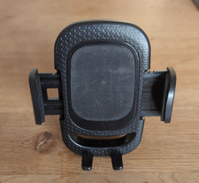 Handyhalterung für Smart 453 ForFour einfach ins Radio stecken schwarz