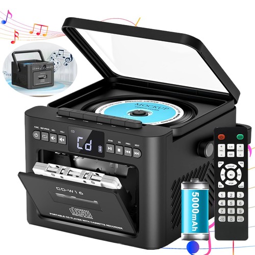 Tragbar player stereoanlage - cd-player,