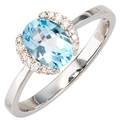 Damenring diamantring 585 - diamantring,