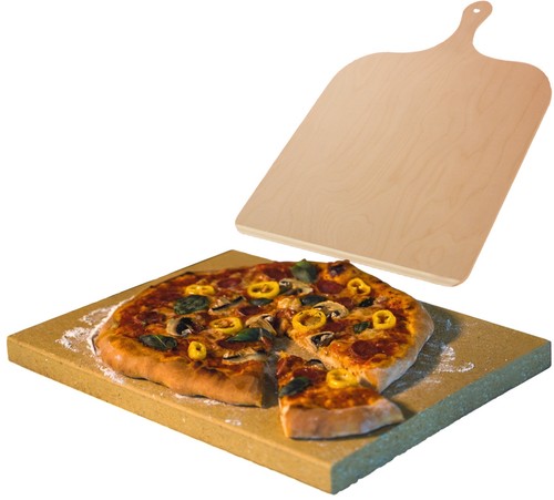 Pizzastein aus schamott mit - aus,