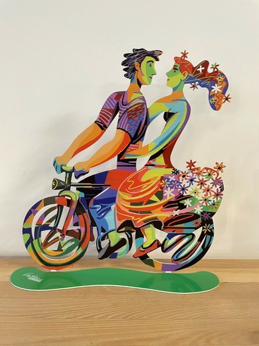 Pop art metall skulptur - metall, "