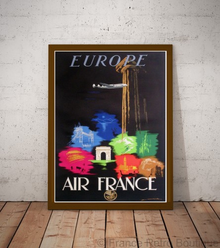 Poster plakat air france - poster-plakat,