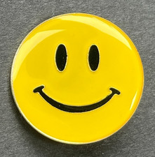 Pin Anstecker SMILEY FACE 37mm