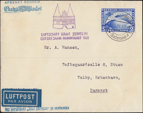 Deutsches reich 438 luftschiff - deutsches,