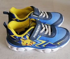 kinderschuhe mädchen 29 Marke Pikachu Farbe blau mit Pokemon Motiv, Solle blinkt