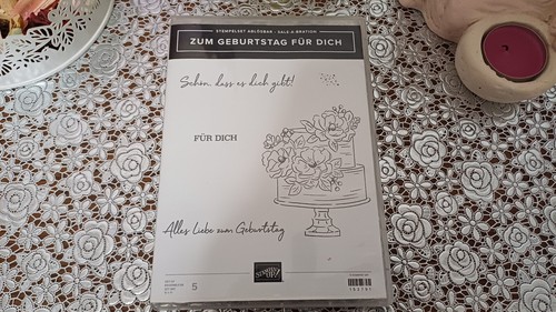 Stempelset zum geburtstag - stempelset, "zum