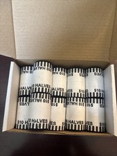10 Half Dollar Rolls – Bank