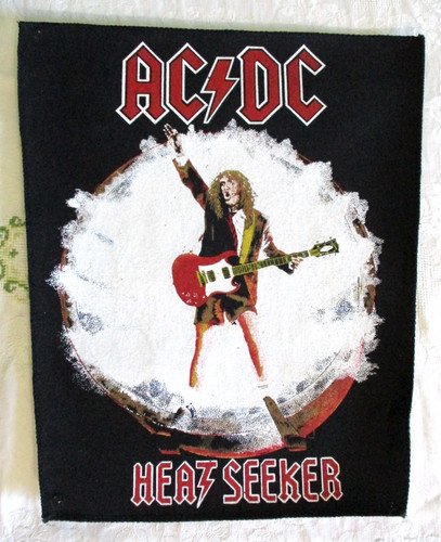 Heatseeker back patch - ac/dc,