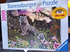 Ravensburger Puzzle 1000 Teile, 70x50 cm, Im Reich  der weißen Tiger,