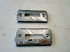 Ford Capri Escort MK1 MK2 MK3 Blende Verkleidung Chrom Sitz Kopfstütze SET