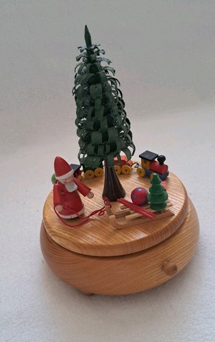 Erzgebirge spieldose holz - spieldose,