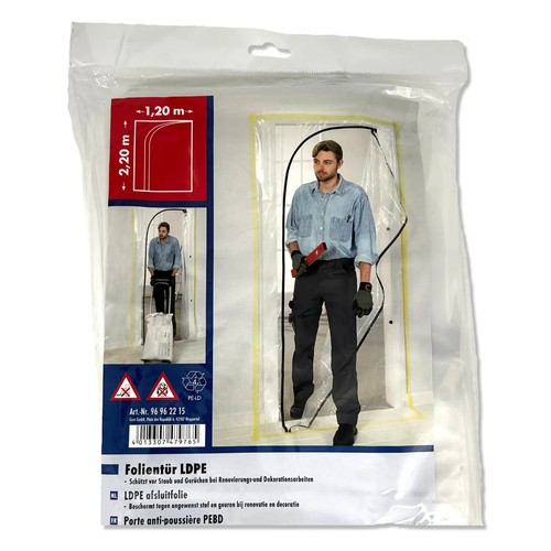 Schutztür ldpe folie profi - schutztür,