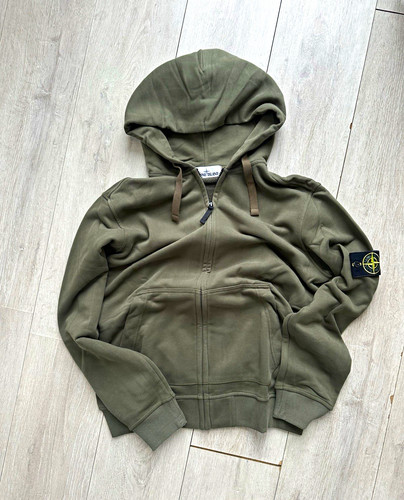Stone island herren zip hoodie - stone,