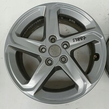 1x Alufelge 16 Zoll 6.5" 5x108 45ET Glanz Grau JX7J-1007-A1C Ford Focus