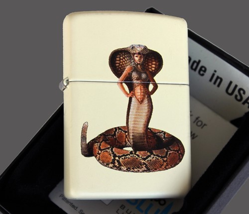 Zippo lighter snake - zippo, ⁕