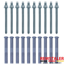 10x Ankerstange + Siebhülse