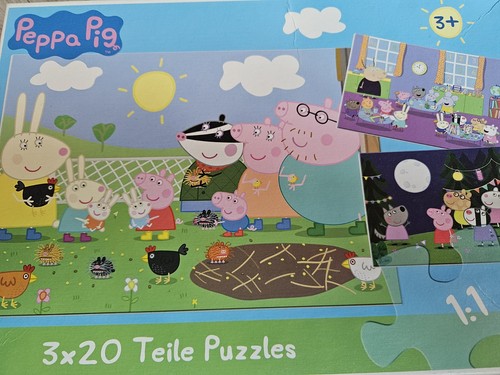 Peppa wutz puzzles x 20 - 🌻peppa,